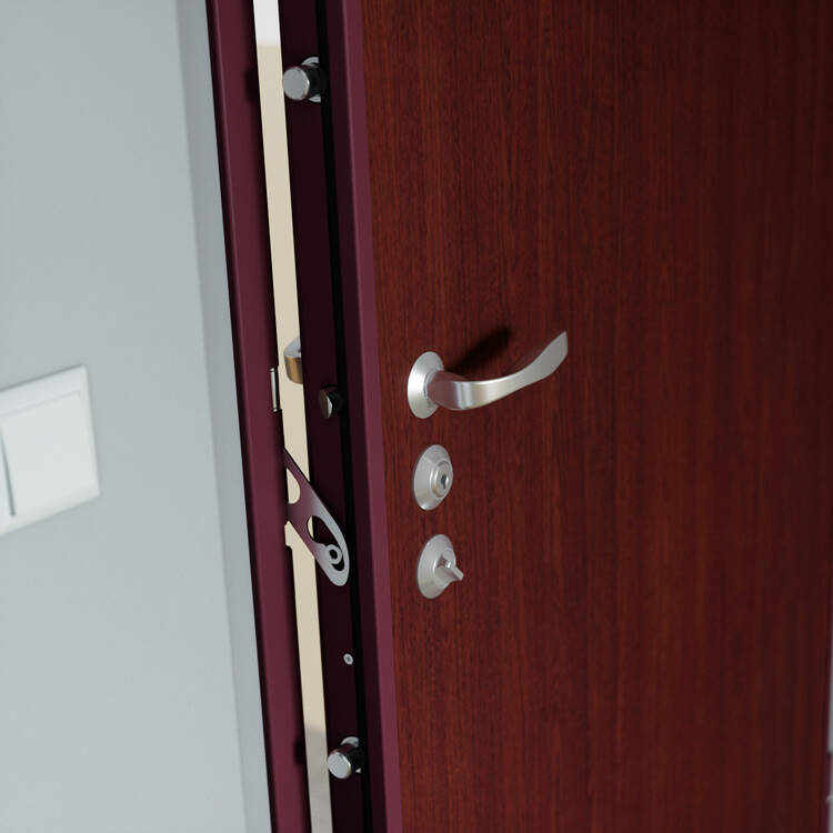 Détail porte blindée Diamant 10